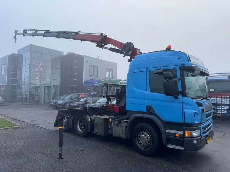 Scania P450 6X2 - EURO 6 + HMF 2620-K5 + REMOTE + LIFT AXLE - شاحنة كرين: صور 2 Scania P450 6X2 - EURO 6 + HMF 2620-K5 + REMOTE + LIFT AXLE - شاحنة كرين: صور 2