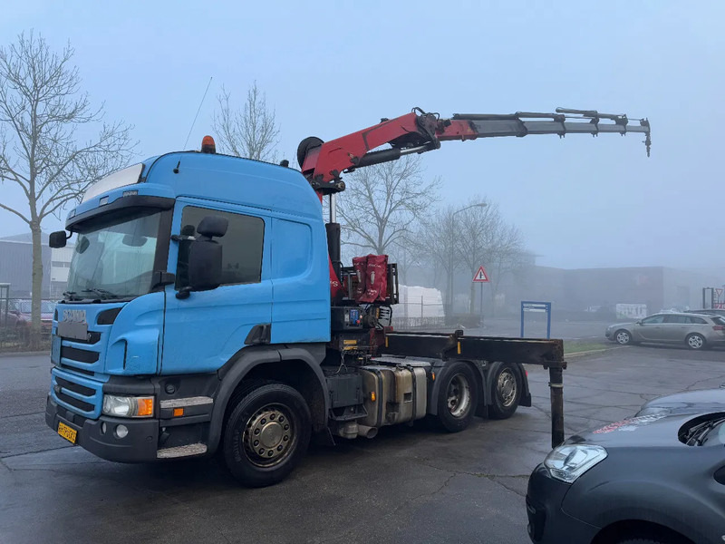 Scania P450 6X2 - EURO 6 + HMF 2620-K5 + REMOTE + LIFT AXLE - شاحنة كرين: صور 1 Scania P450 6X2 - EURO 6 + HMF 2620-K5 + REMOTE + LIFT AXLE - شاحنة كرين: صور 1