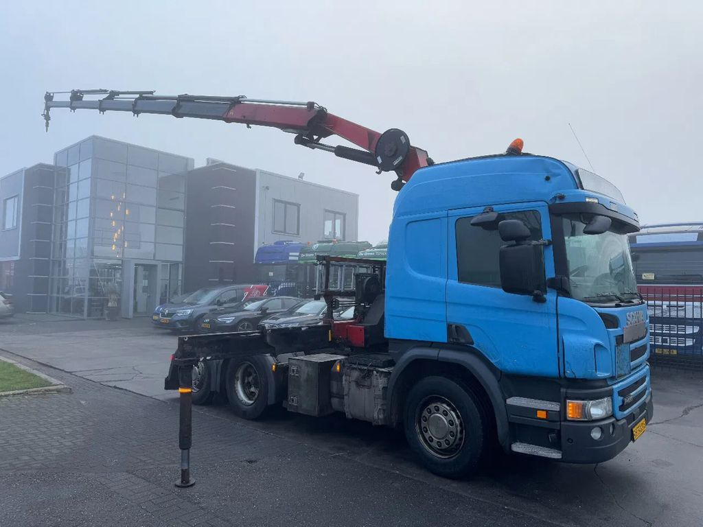 Scania P450 6X2 - EURO 6 + HMF 2620-K5 + REMOTE + LIFT - شاحنة كرين, شاحنة جرار: صور 2 Scania P450 6X2 - EURO 6 + HMF 2620-K5 + REMOTE + LIFT - شاحنة كرين, شاحنة جرار: صور 2