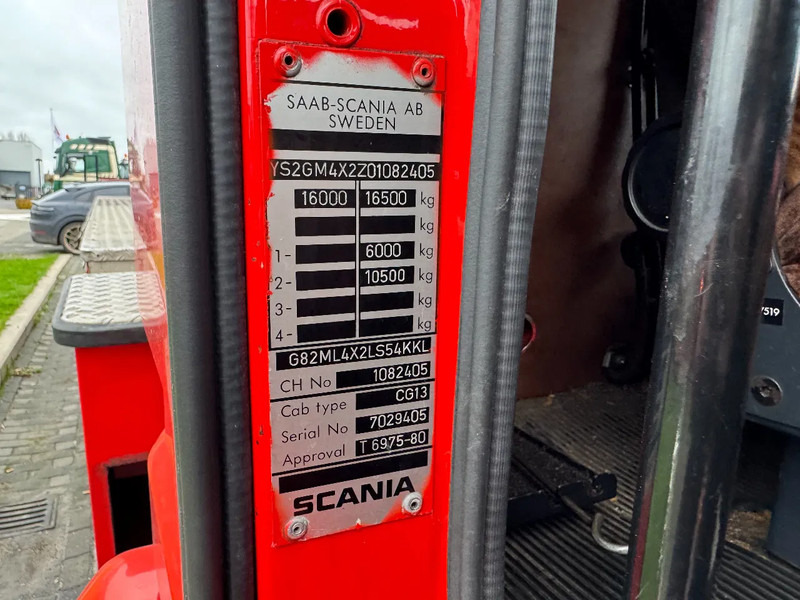 المطافئ Scania P82 4X2 - FIRE TRUCK - 30M LIFT: صور 15