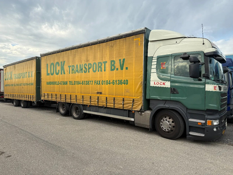 Scania R450 6X2 + DRACO AANHANGER 2010 TUV TILL 17-08-2026 - شاحنة ستارة: صور 1 Scania R450 6X2 + DRACO AANHANGER 2010 TUV TILL 17-08-2026 - شاحنة ستارة: صور 1