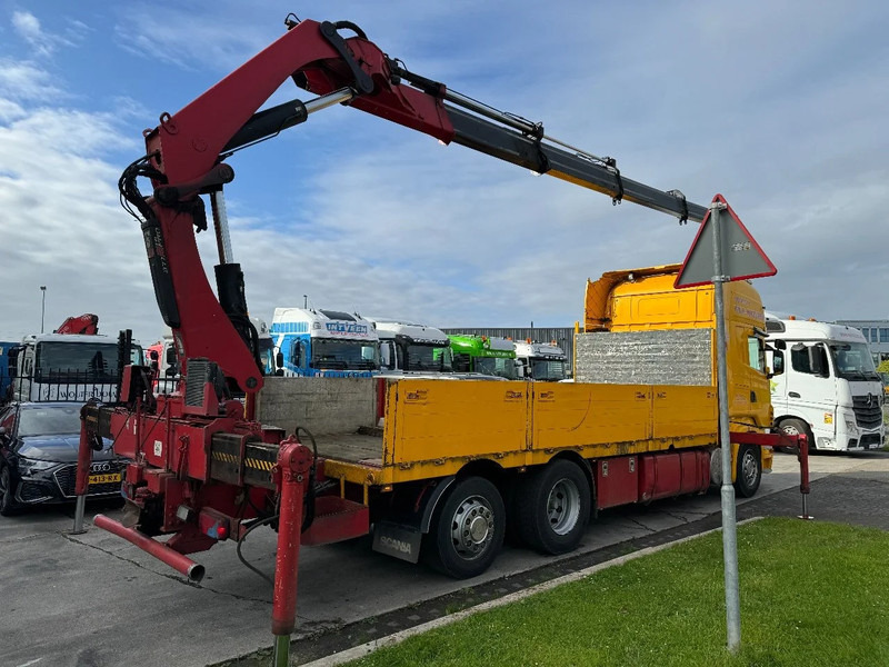 Scania R500 V8 6X2 EURO 5 + HIAB 377EP-4XS + REMOTE CONTROL + RETARDER - شاحنة كرين: صور 3 Scania R500 V8 6X2 EURO 5 + HIAB 377EP-4XS + REMOTE CONTROL + RETARDER - شاحنة كرين: صور 3