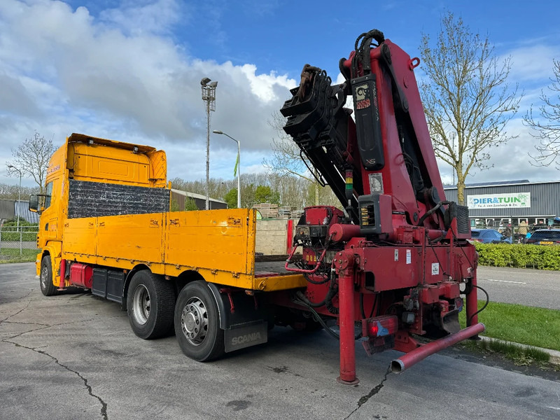 شاحنات مسطحة, شاحنة كرين Scania R500 V8 6X2 EURO 5 + HIAB 377EP-4XS + REMOTE CONTROL + RETARDER: صور 15