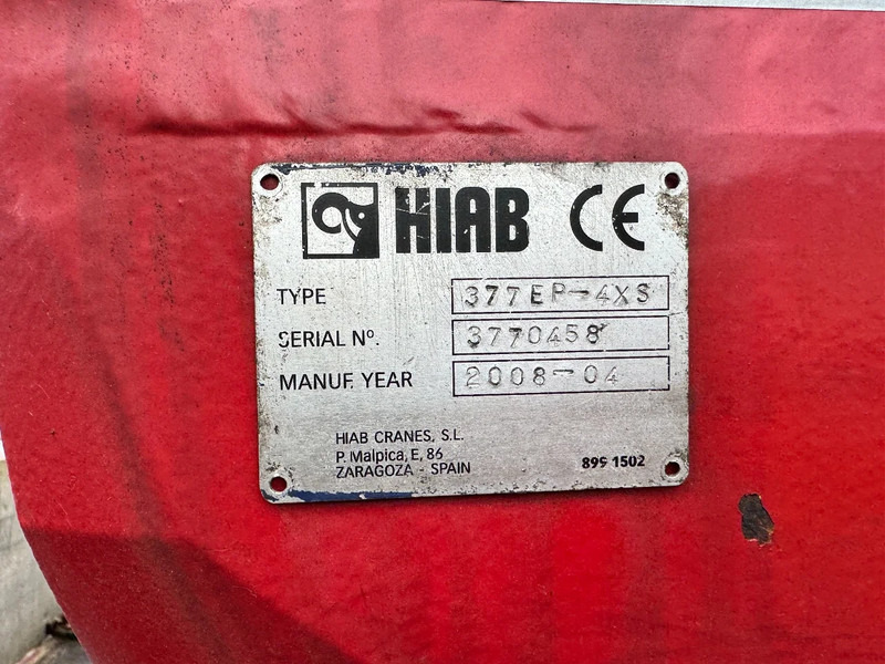 شاحنات مسطحة, شاحنة كرين Scania R500 V8 6X2 EURO 5 + HIAB 377EP-4XS + REMOTE CONTROL + RETARDER: صور 9