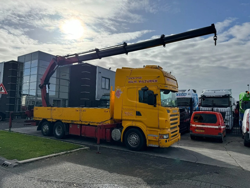 Scania R500 V8 6X2 EURO 5 + HIAB 377EP-4XS + REMOTE CONTROL + RETARDER - شاحنة كرين: صور 1 Scania R500 V8 6X2 EURO 5 + HIAB 377EP-4XS + REMOTE CONTROL + RETARDER - شاحنة كرين: صور 1