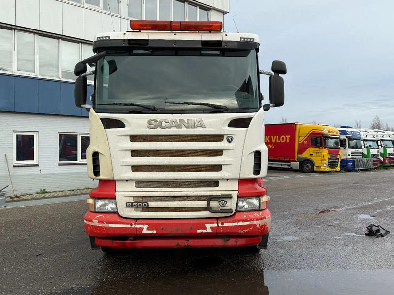Scania R500 V8 8X4 + HIAB 220-5 + REMOTE + CABLELIFT - FULL STEEL SUSP. MANUAL GEAR. BIG AXLES - شاحنة - نظام الكابلات, شاحنة كرين: صور 5 Scania R500 V8 8X4 + HIAB 220-5 + REMOTE + CABLELIFT - FULL STEEL SUSP. MANUAL GEAR. BIG AXLES - شاحنة - نظام الكابلات, شاحنة كرين: صور 5