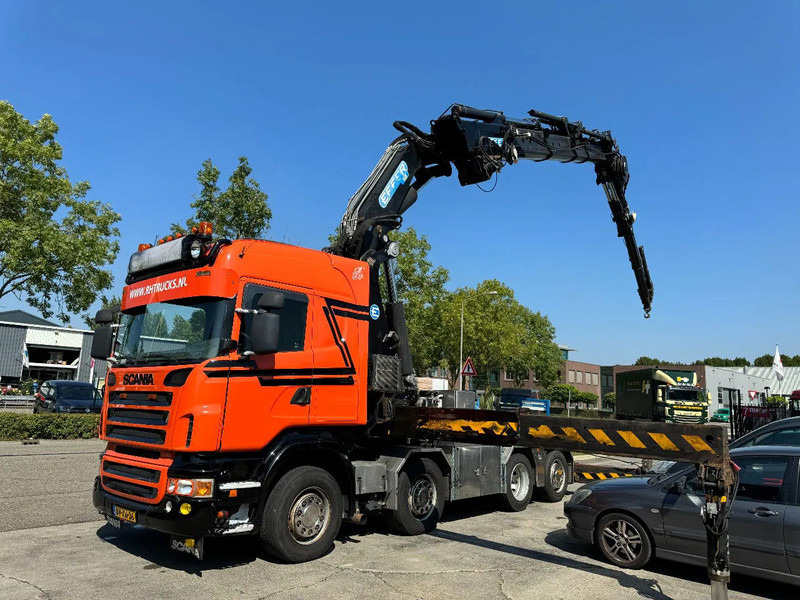 Scania R560 V8 8X2 + EFFER CRANE 1550 6S + FLYJIP 6XHYDR + REMOTE + WINCH - شاحنة كرين: صور 1 Scania R560 V8 8X2 + EFFER CRANE 1550 6S + FLYJIP 6XHYDR + REMOTE + WINCH - شاحنة كرين: صور 1
