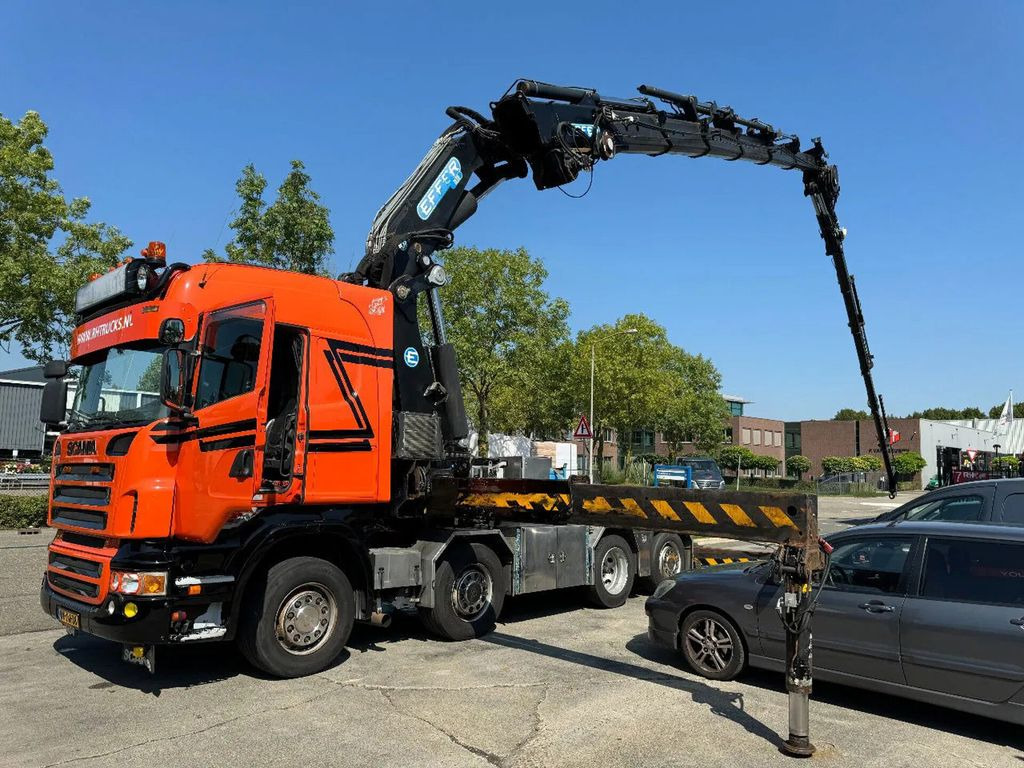 Scania R560 V8 8X2 + EFFER CRANE 1550 6S + FLYJIP 6XHYD - شاحنة جرار: صور 1 Scania R560 V8 8X2 + EFFER CRANE 1550 6S + FLYJIP 6XHYD - شاحنة جرار: صور 1