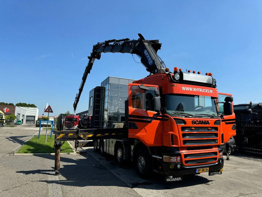Scania R560 V8 8X2 + EFFER CRANE 1550 6S + FLYJIP 6XHYD - شاحنة جرار: صور 3 Scania R560 V8 8X2 + EFFER CRANE 1550 6S + FLYJIP 6XHYD - شاحنة جرار: صور 3