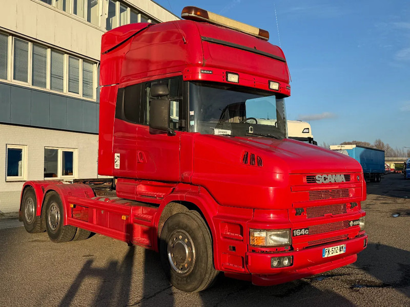 Scania T164-480 V8 6X4 + RETARDER - FULL STEEL SUSP. - BIG AXLES - EURO 3 - شاحنة جرار: صور 3 Scania T164-480 V8 6X4 + RETARDER - FULL STEEL SUSP. - BIG AXLES - EURO 3 - شاحنة جرار: صور 3