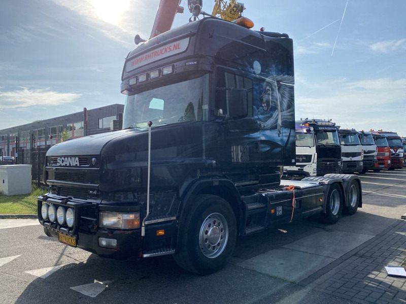 Scania T164-580 V8 6X2 + RETARDER + KIEPHYDRAULIEK - EURO 3 - MANUAL GEAR - شاحنة جرار: صور 4 Scania T164-580 V8 6X2 + RETARDER + KIEPHYDRAULIEK - EURO 3 - MANUAL GEAR - شاحنة جرار: صور 4