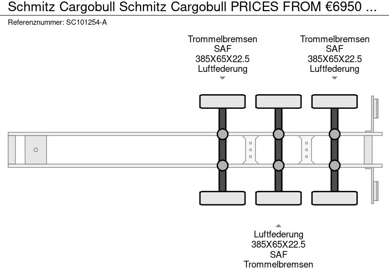 Schmitz Cargobull Schmitz Cargobull PRICES FROM €6950 TO €8950,- 40 X CARRIER 1850 MT D/E SAF AXELS - مبردة نصف مقطورة: صور 4 Schmitz Cargobull Schmitz Cargobull PRICES FROM €6950 TO €8950,- 40 X CARRIER 1850 MT D/E SAF AXELS - مبردة نصف مقطورة: صور 4