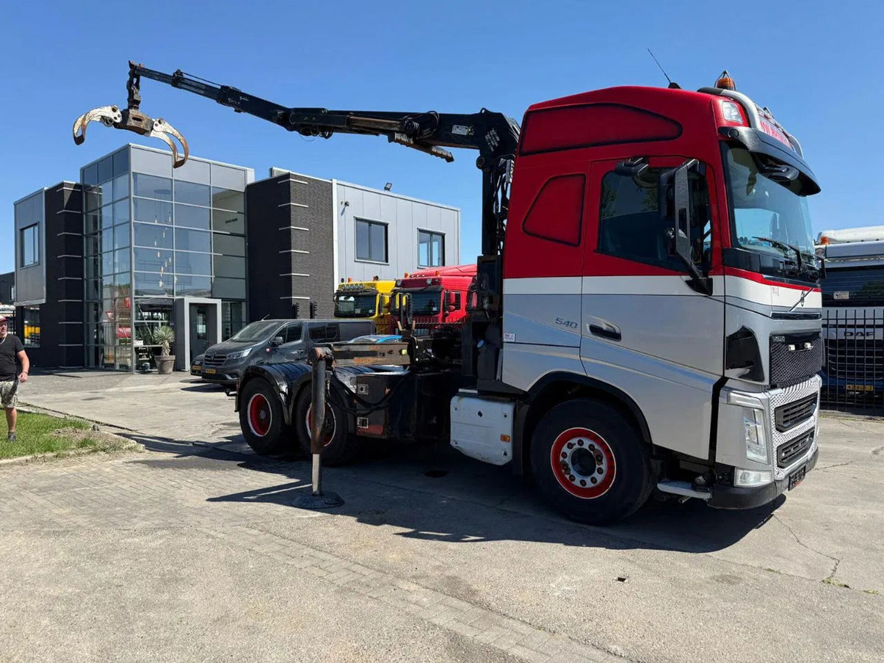 Volvo FH 540 6X4 - EURO 6 + PALFINGER EPSILON S260Z96 - شاحنة كرين: صور 1 Volvo FH 540 6X4 - EURO 6 + PALFINGER EPSILON S260Z96 - شاحنة كرين: صور 1