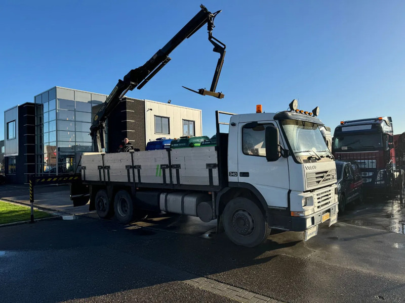 Volvo FM 12.340 6X2 - EURO 3 + PALFINGER PK15002 + LIFT/STEERING AXLE - شاحنات مسطحة, شاحنة كرين: صور 3 Volvo FM 12.340 6X2 - EURO 3 + PALFINGER PK15002 + LIFT/STEERING AXLE - شاحنات مسطحة, شاحنة كرين: صور 3