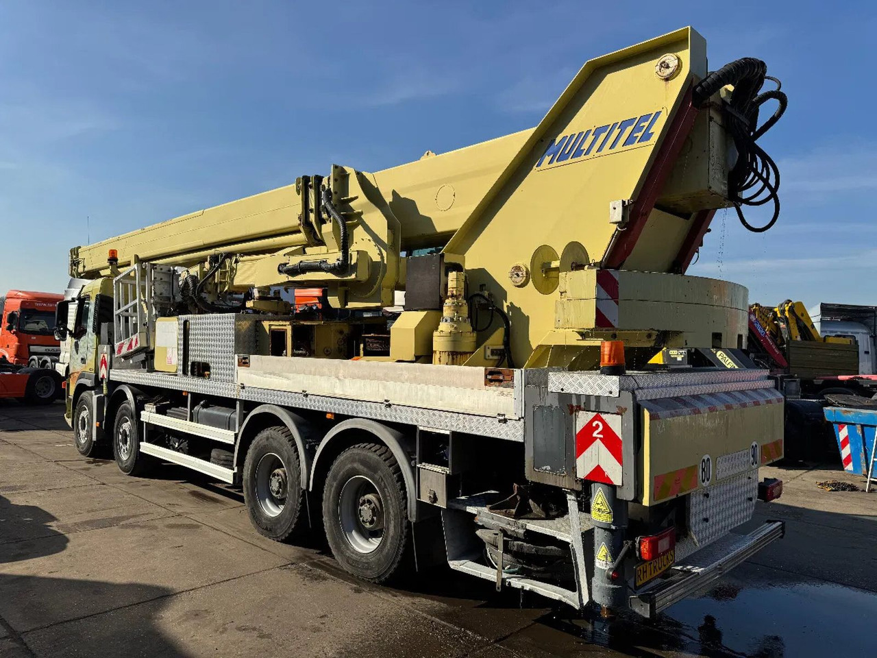 مصاعد الازدهار محمولة على شاحنة Volvo FM 12.420 8X4 - LIFT NOT WORKING + MULTITEL 65 M: صور 9