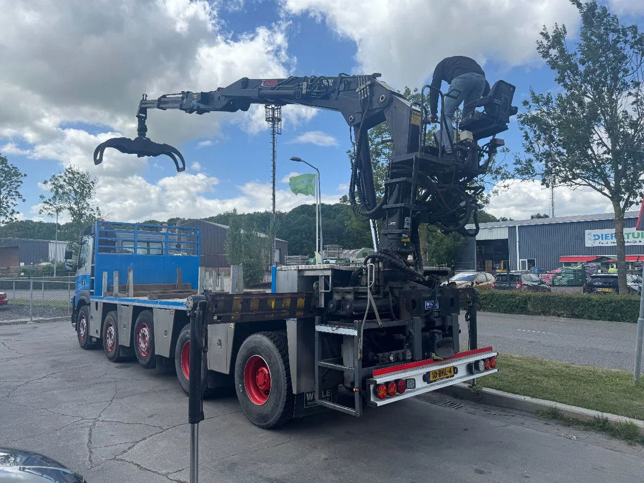 Volvo FMX 460 10X4 HIAB J2640ZT + HULTDINS GRIJPER HUB - شاحنة كرين: صور 5 Volvo FMX 460 10X4 HIAB J2640ZT + HULTDINS GRIJPER HUB - شاحنة كرين: صور 5
