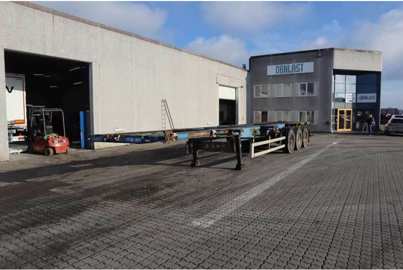 LECI 3-Axle Containerchassis - شاحنات الحاويات/ جسم علوي قابل للتغيير نصف مقطورة: صور 1 LECI 3-Axle Containerchassis - شاحنات الحاويات/ جسم علوي قابل للتغيير نصف مقطورة: صور 1