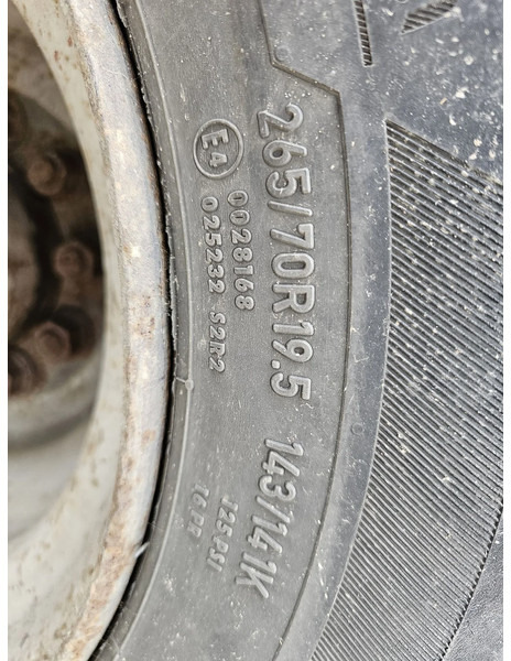 مقطورة دوللي Nooteboom 265/70R19.5 met draaikrans: صور 10