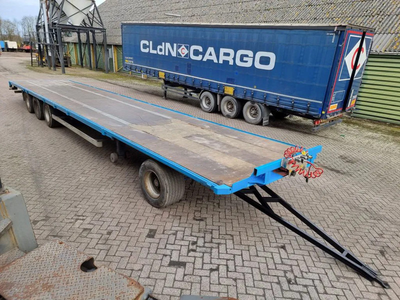 Van Hool 13.60 M LONG - 1 M HIGH - SUPER SINGLE TIRES - DRUM BRAKES - مقطورات مسطحة: صور 3 Van Hool 13.60 M LONG - 1 M HIGH - SUPER SINGLE TIRES - DRUM BRAKES - مقطورات مسطحة: صور 3