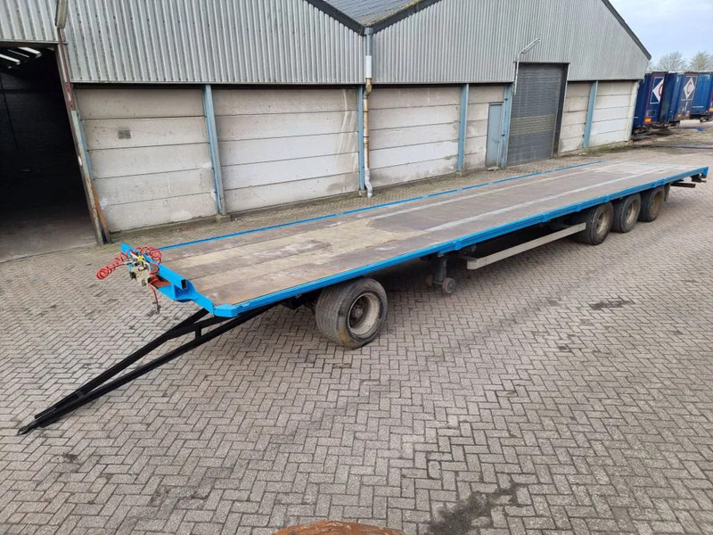 Van Hool 13.60 M LONG - 1 M HIGH - SUPER SINGLE TIRES - DRUM BRAKES - مقطورات مسطحة: صور 1 Van Hool 13.60 M LONG - 1 M HIGH - SUPER SINGLE TIRES - DRUM BRAKES - مقطورات مسطحة: صور 1