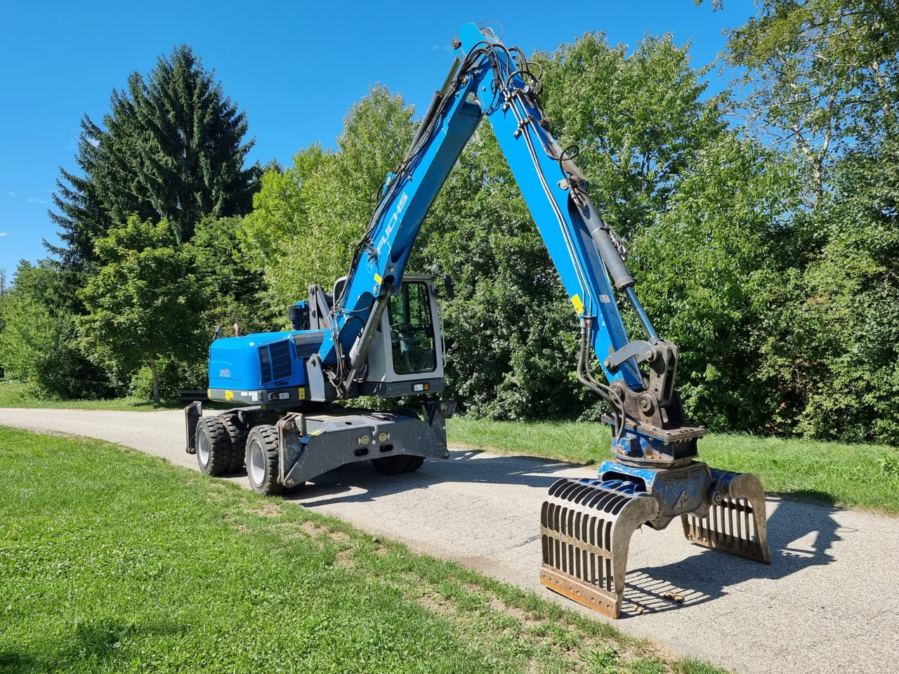 FUCHS MHL 250 - حفارة على عجلات: صور 4 FUCHS MHL 250 - حفارة على عجلات: صور 4