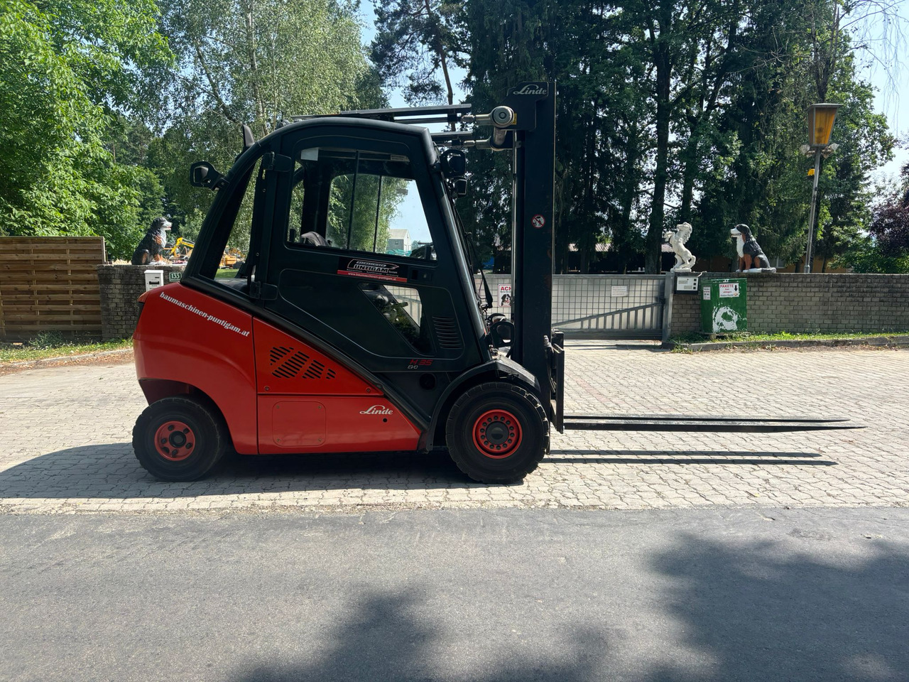 LINDE H 35 D-02 Triplex - رافعة شوكية ديزل: صور 2 LINDE H 35 D-02 Triplex - رافعة شوكية ديزل: صور 2