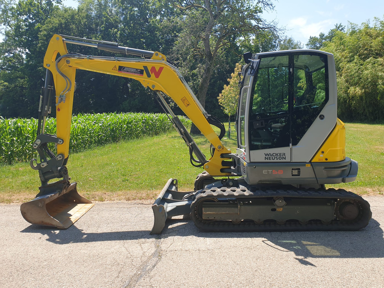 WACKER Neuson ET 58 - حفارة مصغرة: صور 1 WACKER Neuson ET 58 - حفارة مصغرة: صور 1