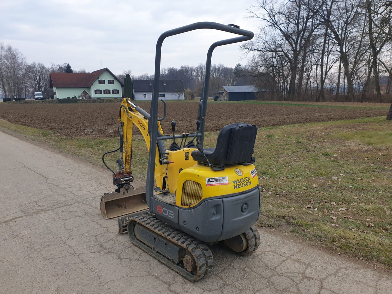Wacker Neuson 803 - حفارة مصغرة: صور 5 Wacker Neuson 803 - حفارة مصغرة: صور 5
