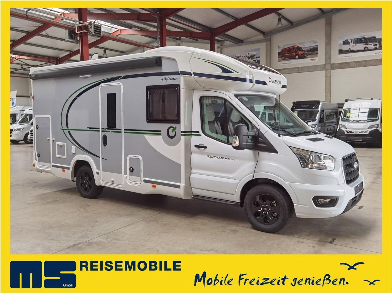 Chausson 630 TITANIUM / - 2026 - / EINZEL.- HUBBETTEN - موتر هوم شبه متكامل: صور 1 Chausson 630 TITANIUM / - 2026 - / EINZEL.- HUBBETTEN - موتر هوم شبه متكامل: صور 1