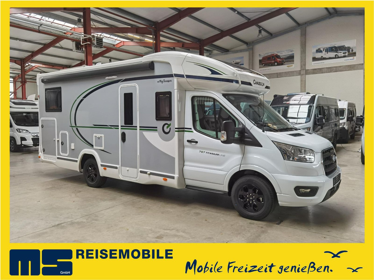 Chausson 797 TITANIUM / - 2026 - / 4.1T. / EINZELBETTEN - موتر هوم شبه متكامل: صور 1 Chausson 797 TITANIUM / - 2026 - / 4.1T. / EINZELBETTEN - موتر هوم شبه متكامل: صور 1
