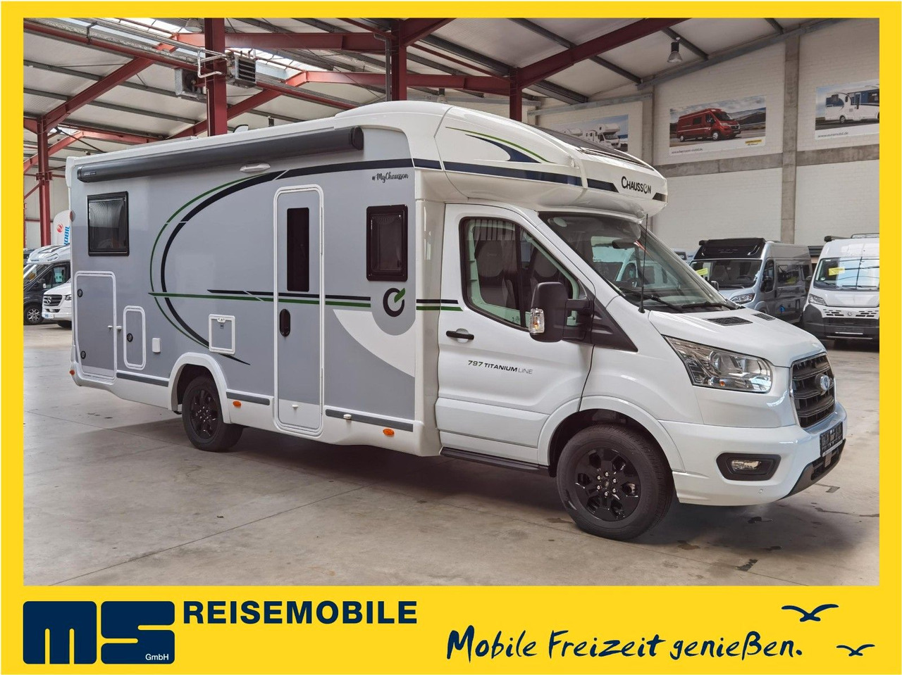 Chausson 797 TITANIUM / - 2026 - / EINZELBETTEN & HUBBETT - موتر هوم شبه متكامل: صور 1 Chausson 797 TITANIUM / - 2026 - / EINZELBETTEN & HUBBETT - موتر هوم شبه متكامل: صور 1