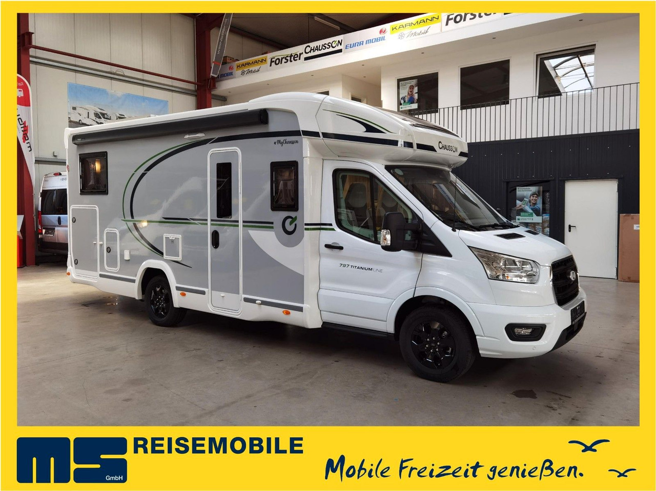 Chausson 797 TITANIUM / - 2026 - / EINZELBETTEN & HUBBETT - موتر هوم شبه متكامل: صور 1 Chausson 797 TITANIUM / - 2026 - / EINZELBETTEN & HUBBETT - موتر هوم شبه متكامل: صور 1