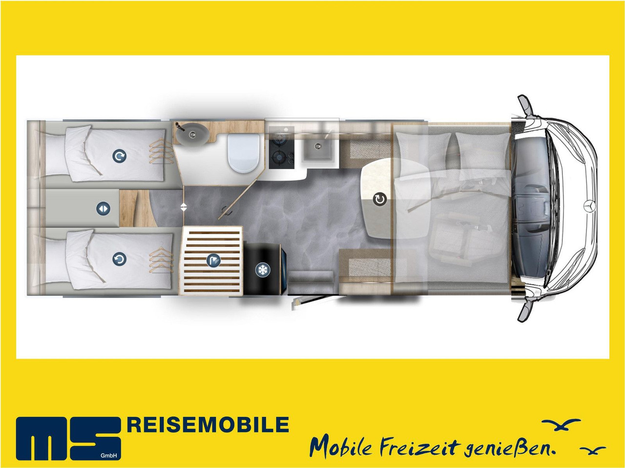 Eura Mobil INTEGRA LINE GT 726 EF /MB 170PS-9G / MOD.2026 - موتر هوم متكامل: صور 2 Eura Mobil INTEGRA LINE GT 726 EF /MB 170PS-9G / MOD.2026 - موتر هوم متكامل: صور 2