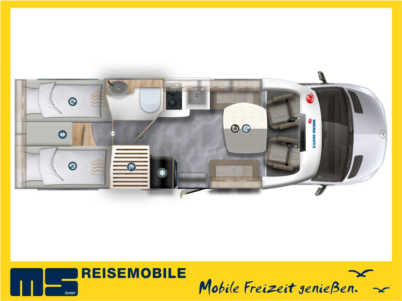 Eura Mobil PROFILA T 726 EF / -2025-/ MONDIAL PLUS & S-PAKE - موتر هوم شبه متكامل: صور 2 Eura Mobil PROFILA T 726 EF / -2025-/ MONDIAL PLUS & S-PAKE - موتر هوم شبه متكامل: صور 2