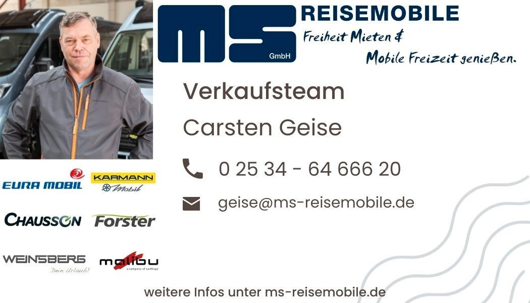 Karmann DAVIS 590 LIFESTYLE / 140PS / SKY-ROOF & ALU - كرفان فان: صور 3 Karmann DAVIS 590 LIFESTYLE / 140PS / SKY-ROOF & ALU - كرفان فان: صور 3