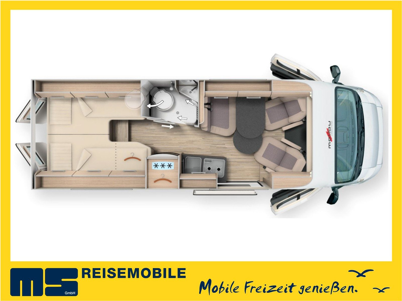 Malibu VAN COMFORT 640 LE / INFO.- PAKET / EINZELBETTEN - كرفان فان: صور 2 Malibu VAN COMFORT 640 LE / INFO.- PAKET / EINZELBETTEN - كرفان فان: صور 2