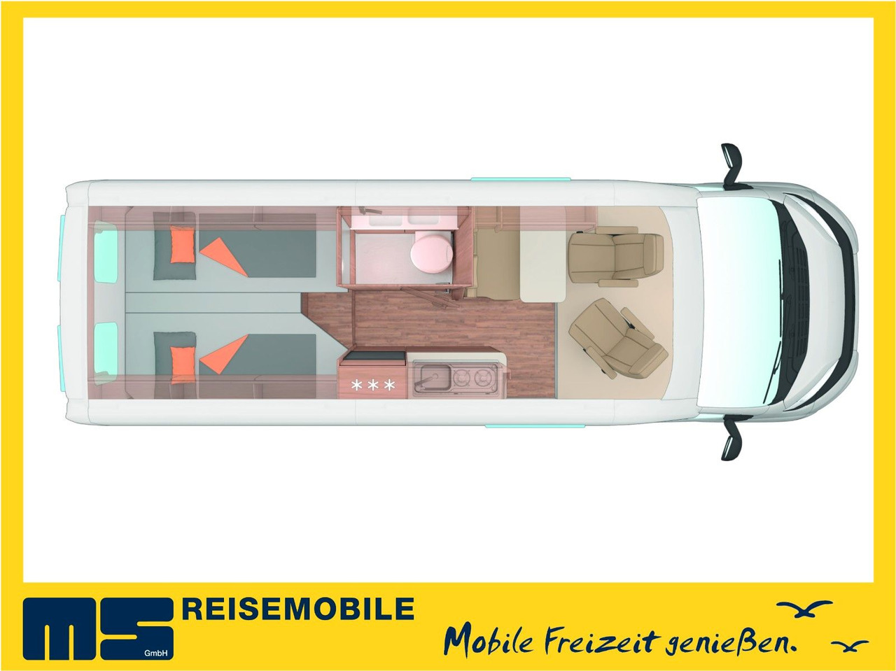 Weinsberg CARABUS GREY 630 ME-EDITION FIRE / MODELL 2026 - كرفان فان: صور 2 Weinsberg CARABUS GREY 630 ME-EDITION FIRE / MODELL 2026 - كرفان فان: صور 2