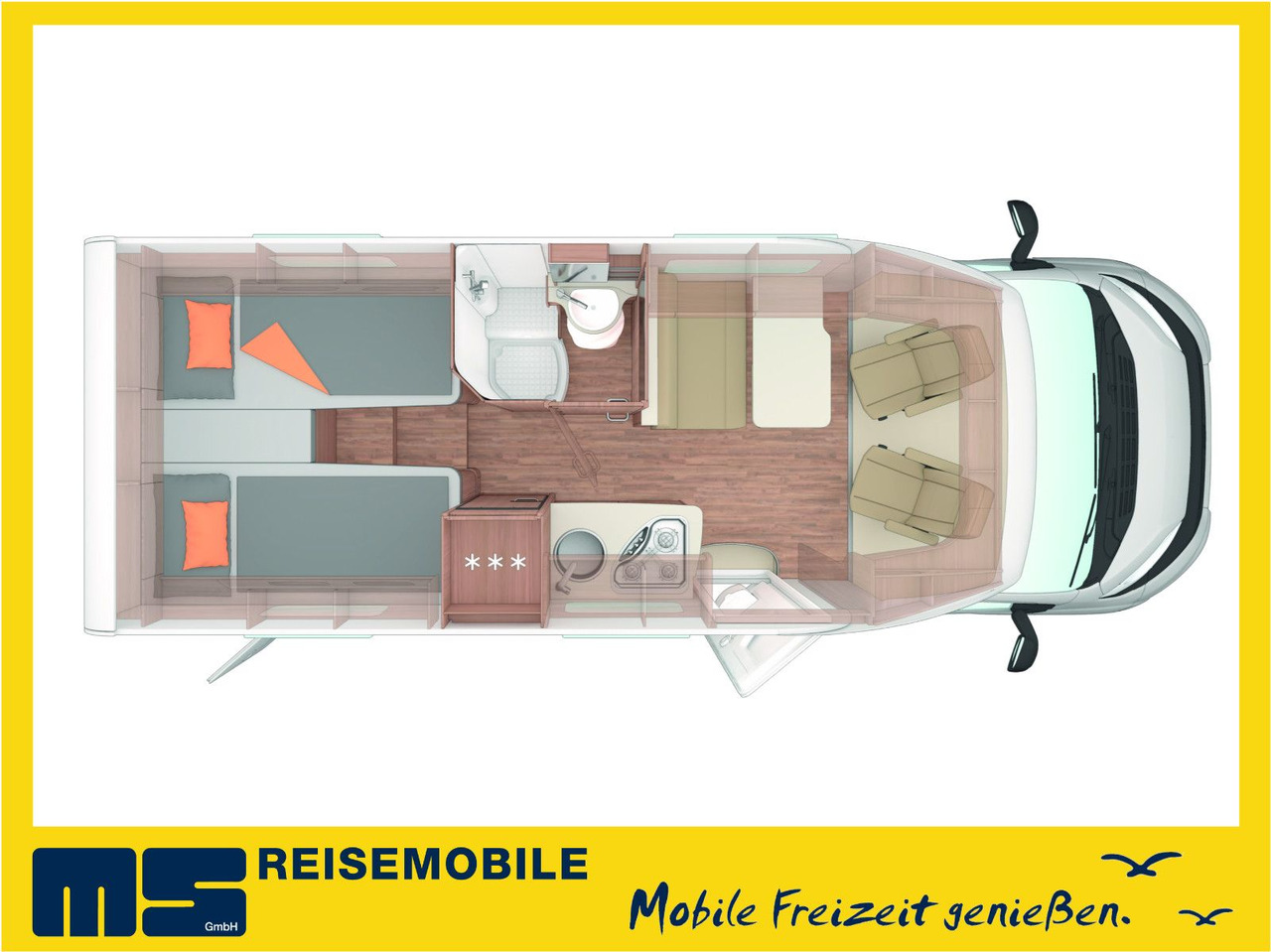 Weinsberg CARACOMPACT 600 MEG PEPPER / 180PS- 8G-AUTOMATIK - موتر هوم شبه متكامل: صور 2 Weinsberg CARACOMPACT 600 MEG PEPPER / 180PS- 8G-AUTOMATIK - موتر هوم شبه متكامل: صور 2
