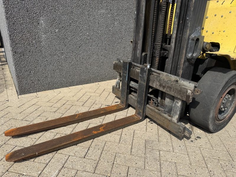 رافعة شوكية تعمل بالغاز Hyster H2.50XM Triplo 470 Freelift / Sideshift LPG 1995: صور 10