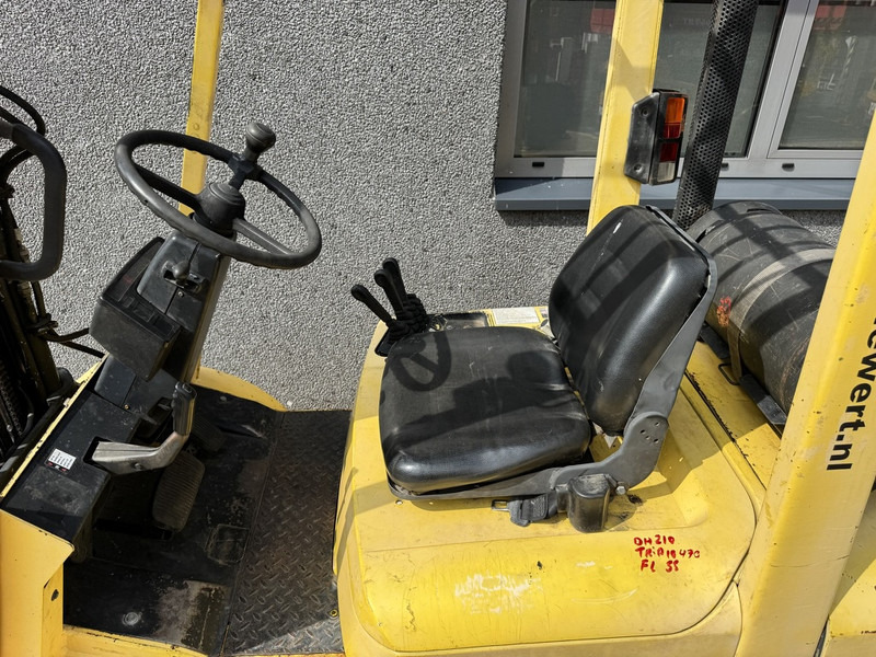 رافعة شوكية تعمل بالغاز Hyster H2.50XM Triplo 470 Freelift / Sideshift LPG 1995: صور 11