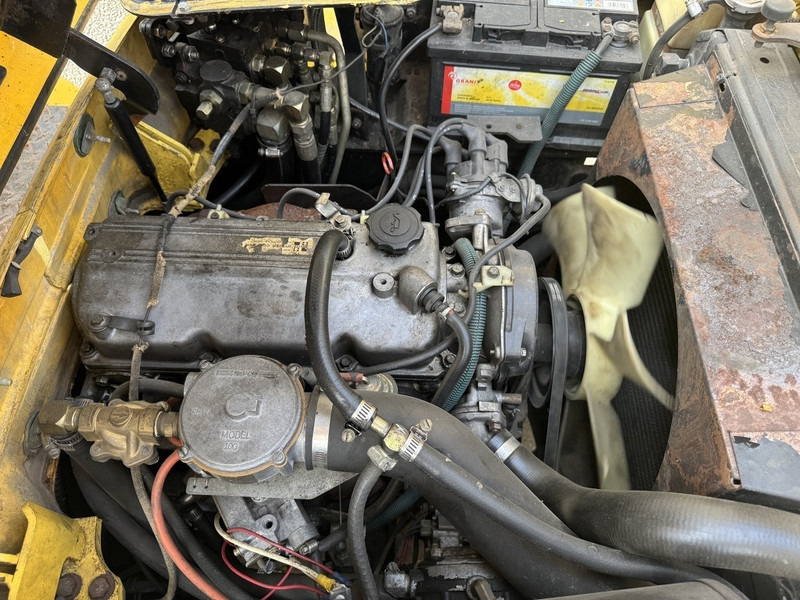 رافعة شوكية تعمل بالغاز Hyster H2.50XM Triplo 470 Freelift / Sideshift LPG 1995: صور 12