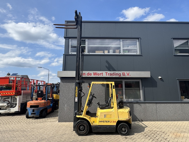 رافعة شوكية تعمل بالغاز Hyster H2.50XM Triplo 470 Freelift / Sideshift LPG 1995: صور 7