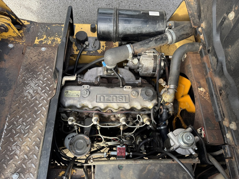 رافعة شوكية ديزل Hyster H3.00XL Duplo 400 3e Functie Isuzu Diesel 1990: صور 11