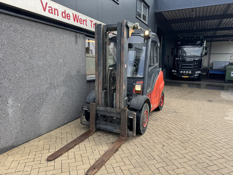 رافعة شوكية ديزل Linde H50D Triplo 465 Freelift / Sideshift / 4e Functie VW Diesel 2007: صور 7