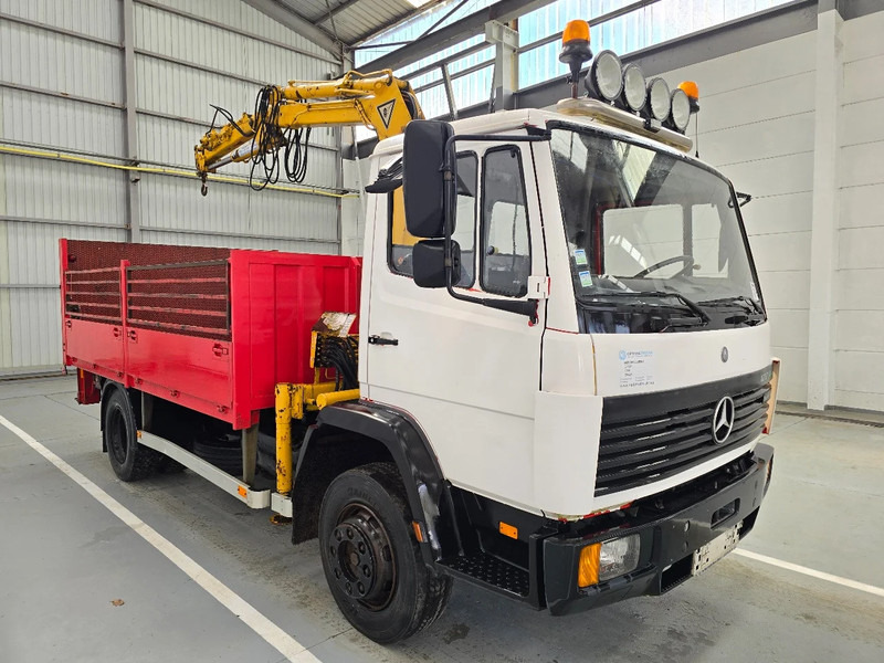 Mercedes-Benz E 1217 - BR 9 / LAMMES - BLATT - SPRING / EFFER KRAAN / DHOLLANDIA - شاحنات مسطحة, شاحنة كرين: صور 3 Mercedes-Benz E 1217 - BR 9 / LAMMES - BLATT - SPRING / EFFER KRAAN / DHOLLANDIA - شاحنات مسطحة, شاحنة كرين: صور 3