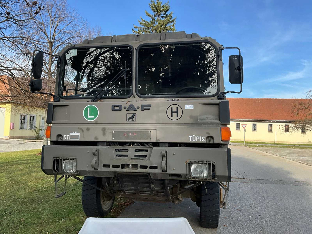 2000 ÖAF 19.403 TIPPER WITH LOADING CRANE - شاحنة: صور 2 2000 ÖAF 19.403 TIPPER WITH LOADING CRANE - شاحنة: صور 2