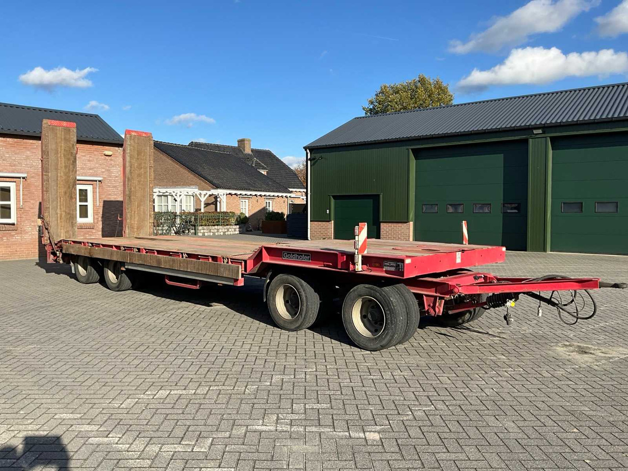 2001 GOLDHOFER TU 4 - 31/80 LOW LOADER - نصف مقطورة: صور 2 2001 GOLDHOFER TU 4 - 31/80 LOW LOADER - نصف مقطورة: صور 2