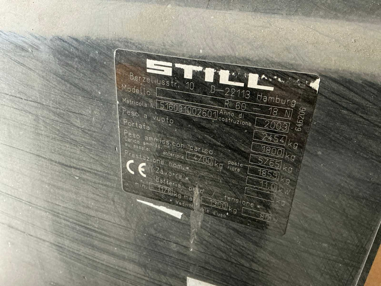 رافعة شوكية 2003 - STILL - R 60-18 - FORKLIFT: صور 17