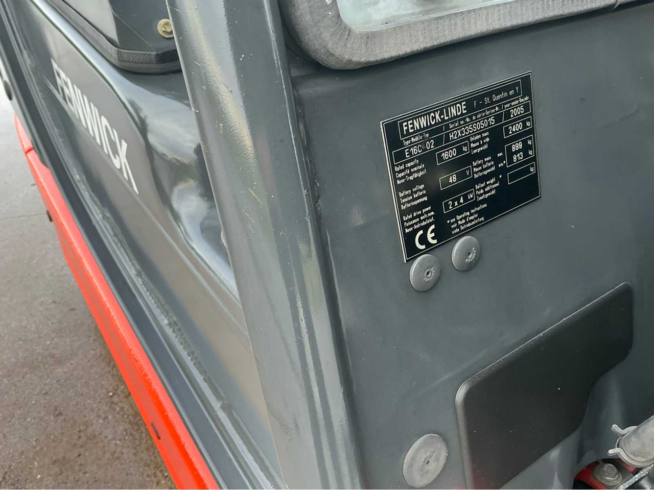 رافعة شوكية 2005 LINDE-FENWICK E16C-02 FORKLIFT: صور 17