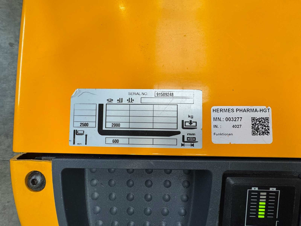 رافعة شوكية 2015 JUNGHEINRICH EJC220 2,000KG STACKER PALLET TRUCK ANT FREE LIFT: صور 16 رافعة شوكية 2015 JUNGHEINRICH EJC220 2,000KG STACKER PALLET TRUCK ANT FREE LIFT: صور 16